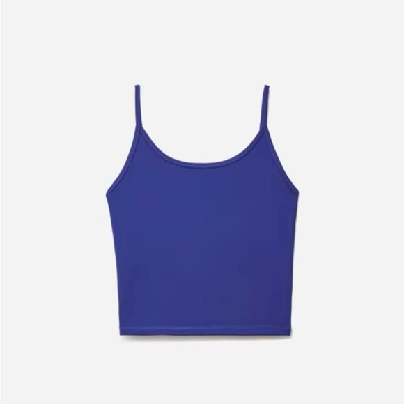NWT Everlane Blue Cami Top Womens Size S - Picture 6 of 6